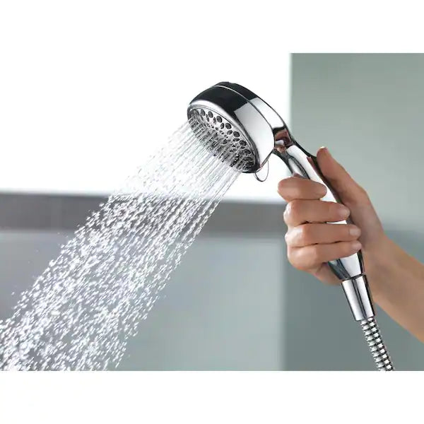 7-Function Wall-Mount Handheld Shower Head, 1.8 GPM in Polished Chrome